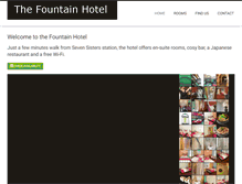 Tablet Screenshot of fountainhotellondon.com